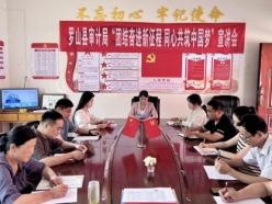 罗山县审计局开展中国特色社会主义和中国梦宣传教育 